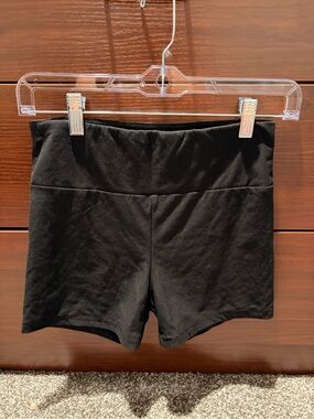 No Boundaries Black High-Waist Bike Shorts
